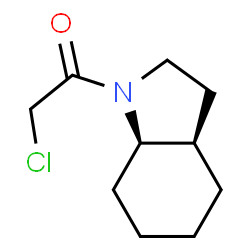 1H-Indole, 1-(chloroacetyl)octahydro-, cis- (9CI) picture