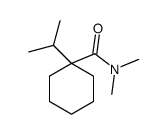 N,N-dimethyl-1-propan-2-ylcyclohexane-1-carboxamide Structure