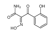 α-Oximino-β-(o-hydroxy-phenyl)-β-oxo-propionsaeureamid Structure