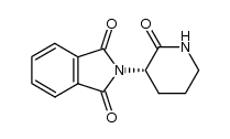 (S)-3-phthalimido-2-piperidinone Structure