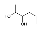 hexane-2,3-diol Structure