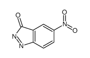 5-nitroindazol-3-one结构式