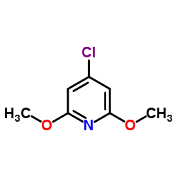 4-Chloro-2,6-dimethoxypyridine Structure