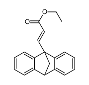 2-Propenoic acid,3-(9,10-methanoanthracen-9(10H)-yl)-,ethyl ester Structure