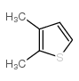 2,3-Dimethylthiophene Structure