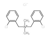 Benzenemethanaminium,2-chloro-N-[(2-chlorophenyl)methyl]-N,N-dimethyl-, chloride (1:1) picture