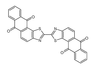 [2,2'-Bianthra[2,1-d]thiazole]-6,6',11,11'-tetrone structure