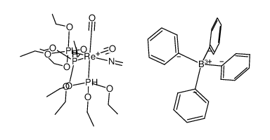 fac-[Re(η(1)-NH=CH2)(P(OEt)3)3]BPh4 Structure