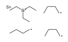 tributyltin,triethylsilicon结构式