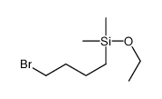 4-bromobutyl-ethoxy-dimethylsilane结构式