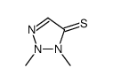 2,3-dimethyltriazole-4-thione Structure