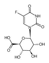 5-fluorouracil glucuronide Structure