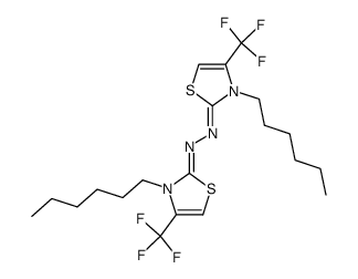 3-hexyl-4-trifluoromethyl-2(3H)-thiazolone azine结构式