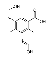 3,5-Bis(formylamino)-2,4,6-triiodobenzoic acid Structure