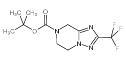 2-(三氟甲基)-5,6-二氢[1,2,4]噻唑并[1,5-a]吡嗪-7(8H)-羧酸叔丁酯图片