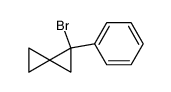 1-Brom-1-phenylspiropentan Structure