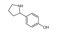 p-2-Pyrrolidinylphenol structure