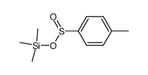 trimethylsilyl 4-methylbenzenesulfinate结构式