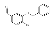 3-(BENZYLOXY)-4-BROMOBENZALDEHYDE structure