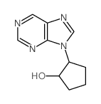 Cyclopentanol,2-(9H-purin-9-yl)-, trans- (9CI) picture