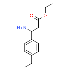 Benzenepropanoic acid, ba-amino-4-ethyl-, ethyl ester (9CI) Structure