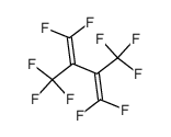 perfluoro-2,3-dimethyl-1,3-butadiene结构式