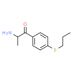 1-Propanone,2-amino-1-[4-(propylthio)phenyl]-结构式