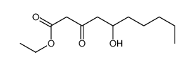 ethyl 5-hydroxy-3-oxodecanoate Structure