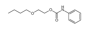 N-phenyl-carbamic acid (2-(1-butyloxy)ethyl ester) Structure