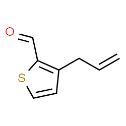 2-Thiophenecarboxaldehyde,3-(2-propenyl)-(9CI)结构式