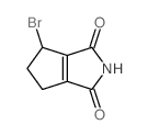 Cyclopenta[c]pyrrole-1,3(2H,4H)-dione,4-bromo-5,6-dihydro-结构式