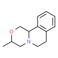 [1,4]Oxazino[3,4-a]isoquinoline,1,3,4,6,7,11b-hexahydro-3-methyl-(8CI) structure