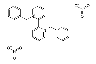 1-benzyl-2-(1-benzylpyridin-1-ium-2-yl)pyridin-1-ium,dinitrate结构式