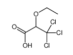 3,3,3-trichloro-2-ethoxypropanoic acid Structure