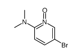 5-bromo-2-(dimethylamino)pyridine 1-oxide Structure