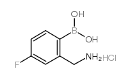 2-氨甲基-4-氟苯基硼酸盐酸盐图片