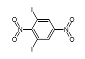 1,3-diiodo-2,5-dinitro-benzene Structure