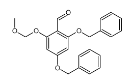 2-(methoxymethoxy)-4,6-bis(phenylmethoxy)benzaldehyde Structure