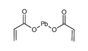 Lead(II) Acrylate Structure