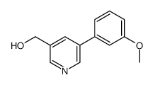 [5-(3-methoxyphenyl)pyridin-3-yl]methanol结构式