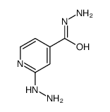 2-肼基异烟酰肼结构式