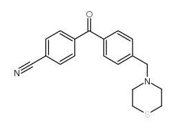 4-CYANO-4'-THIOMORPHOLINOMETHYL BENZOPHENONE图片