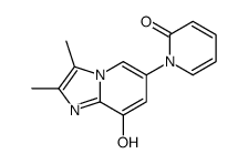 1-(8-hydroxy-2,3-dimethylimidazo[1,2-a]pyridin-6-yl)pyridin-2-one Structure