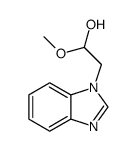 2-Benzoimidazol-1-Yl-1-Methoxy-Ethanol Structure