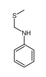 N-(methylsulfanylmethyl)aniline结构式