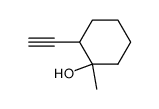 Cyclohexanol, 2-ethynyl-1-methyl- (6CI) structure