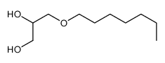 3-heptoxypropane-1,2-diol结构式