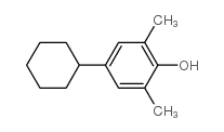 4-cyclohexyl-2,6-xylenol Structure