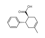 (+/-)-4-methyl-6t-phenyl-cyclohex-3-ene-r-carboxylic acid结构式