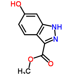 6-羟基-3-吲唑羧酸甲酯结构式